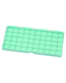 BOITE PLASTIQUE FOND BLEU...