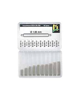 BARRETTES, Ø 180, ASS. 60 PCS