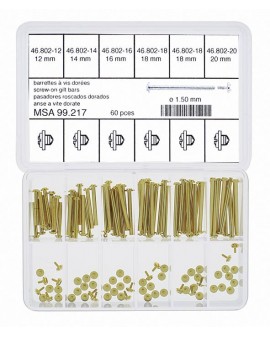 ASS GOLDEN SCREW BARRELS Ø...