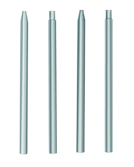 Ensemble 4 Griffes à frapper 3 mm + lot 4 poinçons Bois, Set 8 outils cuir - Bricolage