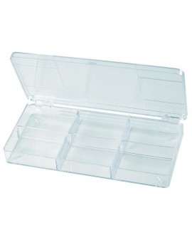 BOITE, 06 CASES, 207X112X23