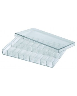 PLASTIC BOX, 18 CASES