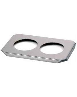 Stainless steel tray for 2...