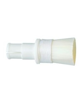 White nylon brush Ø 15 mm