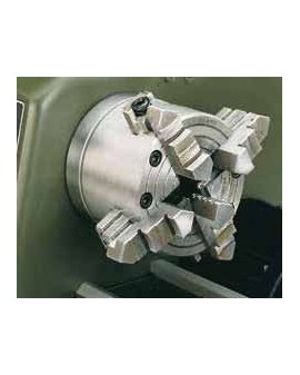 4-jaw chuck with...