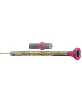 Screwdriver inox with 2...