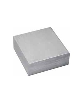 ENCLUME CARREE, ACIER POLI,...