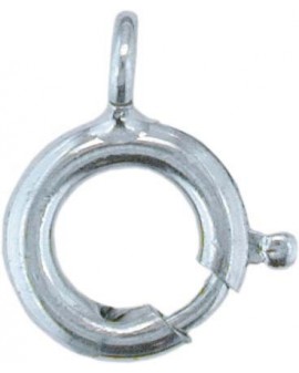 SPRING RINGS Ag 4.8 MM 10 Pcs