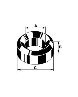 BRONZE PLUG A 0.40 B 2.0 C 2.0