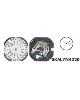 Mouvement Seiko 7N43