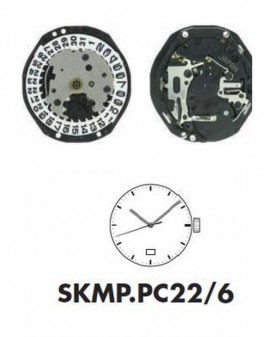 Mouvement SHIOJIRI PC22-6H