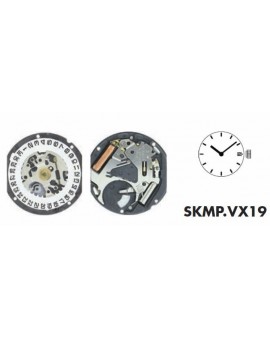 Mouvement SHIOJIRI VX19 3H