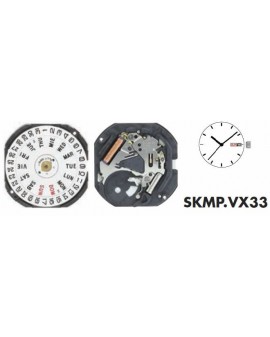 Movement SHIOJIRI VX33 3H
