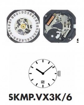 Movement SHIOJIRI VX3K 6H