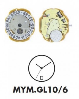 Movement Citizen-Miyota GL1-6H