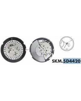 Mouvement Seiko 5D44 20