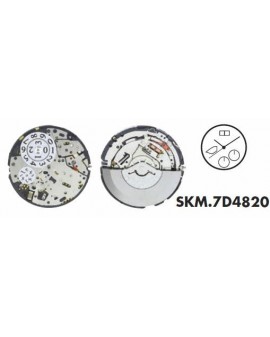 Mouvement Seiko 7D4820