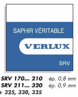 Verre saphir 0.9mm