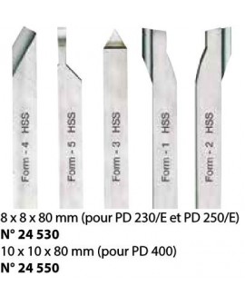 Outil de tournage jeu de 5...