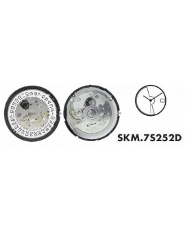 Movement Seiko 7S252D...