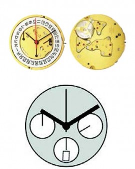 Mouvement HARLEY-RL 5040D 6H