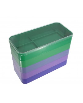 STACKABLE ABS PLASTIC TRAY...