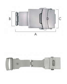 FERMOIR DÉPLOYANT A 40 - B...