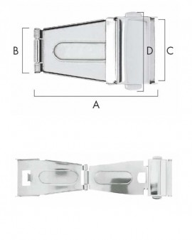 FOLDING CLASP A 36.50 - B...