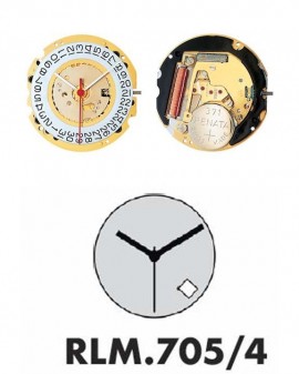 MOUVEMENT RONDA 705-4HSWISS...