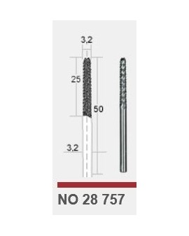 Embout de fraise à râper...