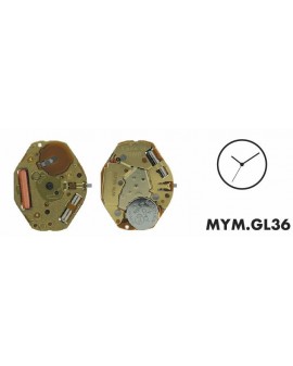 MOUVEMENT MIYOTA GL36, 6...