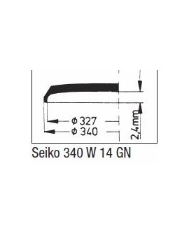 VERRE SPECIAL BOMBE SEIKO...