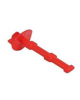 CLES PLASTIQUE ROUGE POUR 3...