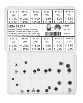 Assortment of 24 crowns And...