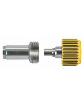 Couronnes à vis en jaune...