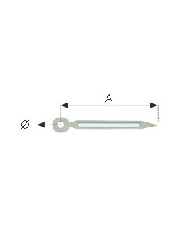 AIGUILLE MINUTE, Ø 0.55 /...