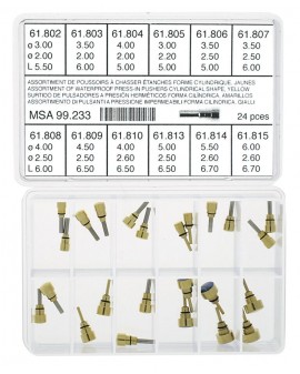 ASSORTIMENT DE POUSSOIRS À...