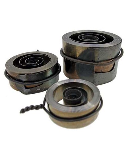 Assortiment de ressorts de suspension pour horloges murales et régulateurs 8 pcs épaisseur 0.04 - 0