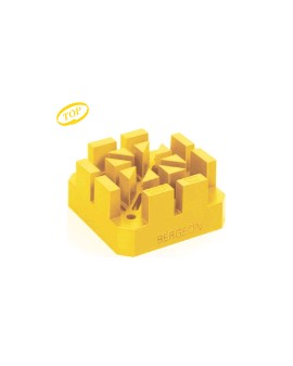 Posage jaune en matière...