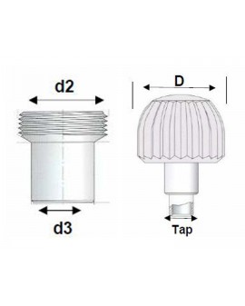 COURONNES A VIS PLAQUE TYPE...