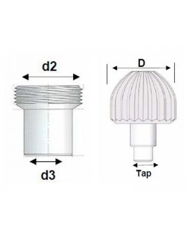 COURONNES A VIS PLAQUE TYPE...