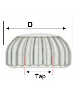 Couronne étanche plaqué 3...
