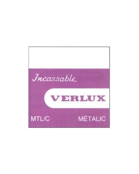 Verre De Montre Rond VERLUX 31.2 Mm - Bague Chromée, Type Plongée, Neuf