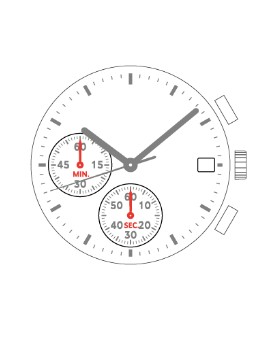 MOUVEMENT SII VD5F CHRONO,...