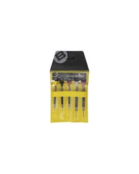 Jeu de 6 tournevis de précision CRAFTSMAN, acier, rouge et transparent CMHT65043