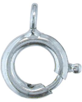 ANNEAUX RESSORT Ag 8 mm 10 Pcs