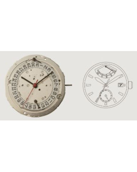 Mouvement Miyota 9132...