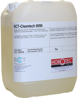 SCT-CLEANTECH 6090 cleaning...