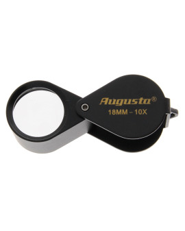 Loupe de poche noire 10x
