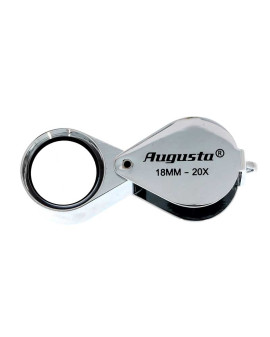 Pocket loupe chrome 20X...